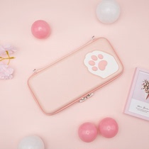Want to Switch cat claw CP storage bag NSL protective case box silicone hard case NS bag cute soft cute
