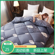 Quilt thickened warm winter quilt core winter 10kg student dormitory single cover bed cotton quilt Spring and Autumn Winter