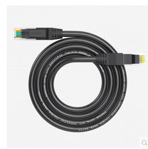 Mountain Zee TZB-6010 Six Class CAT6 1000000000000000 8 Core Double Twisted Network Jumper Black 1 m