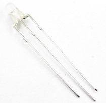 Light Emitting Diode 3mm F3 Red Green Common Yin LED Dual Tripod Misty 