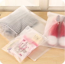 Waterproof travel storage bag luggage clothes finishing bag translucent bag thickened plastic bag