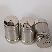 Sprinkle jar stainless steel barbecue seasoning jar