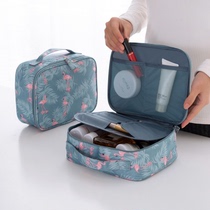 Korean version of the multi-grid travel storage bag waterproof washing bag multi-function cosmetic bag large capacity