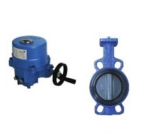Original fitting Jiangsen VF6461DA-C VA302BDC-C DN100 DN100 switch butterfly valve