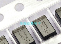 Patch SS16 SR160 1A 60V Schottky diode DO214A SMA SS16 20 only shot