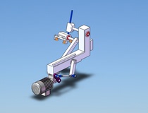 3D Diagram of Very Practical 90 Degree Discharge Mechanism for Non-standard Automation Equipment