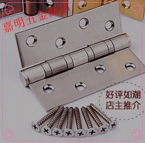 4 inch 3mm thick stainless steel hinge with bearing cabinet hinge drawer hinge door hinge