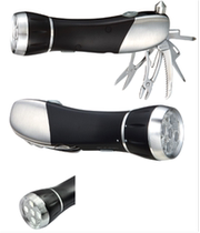 Outdoor Travel Emergency Multifunction Tool Flashlight Promotion Exhibition Opening Gift Wholesale India LOGO