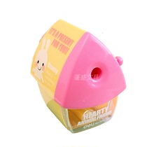 Del mini cabin pencil sharpener 0644 pencil sharpener hand sharpener cartoon cute pencil sharpener