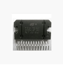 Licensed to send large capacitors Brand new licensed TDA7850 car power amplifier chip 4x50w upgradeable TDA7388
