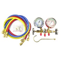 Gemmei double-meter valve CM-560G-R410 1 5m Automotive fluorometer air conditioning maintenance meter meter fluid meter meter valve