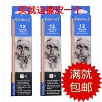 scholine sketch pencil HB 2H 3H 2B 3B 4B 5B 6B 8B drawing painting pencil