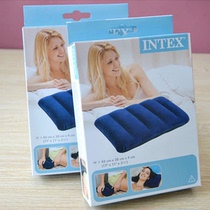 INTEX outdoor inflatable pillow travel pillow inflatable neck pillow travel plane travel pillow sleeping pillow