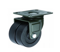 Xiangrong universal wheel 1 6 inch 2 inch 2 5 inch 3 inch double wheel low center of gravity caster 2 inch low center of gravity double wheel high load