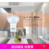 Foshan LED Foshan energy-saving LED Bath Lighting bulb E27 screw mouth mushroom bubble frosted moisture R63