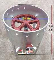 One yuan raw frying oven commercial frying pan frying pan frying pan fried fried fried water pan pancake machine dumpling oven