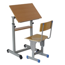 Art table painting table drawing student sketching table children lifting desk chair art training table wholesale