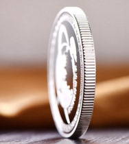 Manufacturers customized 24k sterling silver commemorative coins hydraulic secondary wheel side silver coins gold and silver processing foreign trade commemorative medals customization