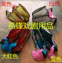 Drama womens color fast short boots Opera womens shoes Wu Dan boots Womens thin bottom embroidered shoes drama dance supplies shoes