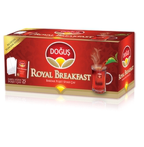 Spot Turkey imported black tea specialty Dogus Royal Black Tea 25 bags of tea bags afternoon tea