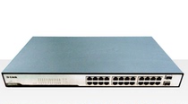 DLINK friend news DGS-1024TC full gigabit non-network management switch with 2 Optical Port Gigabit switch