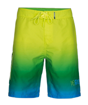 KBC Kite Surf @North Split male fit straight cylinder cut gradient color beach pants yellow green