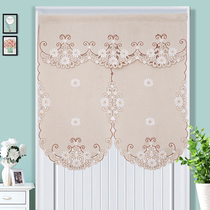 Send curtain rod fabric door curtain open transport curtain bedroom living room curtain kitchen curtain partition curtain curtain curtain half curtain curtain curtain