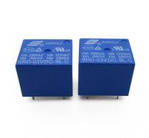SRD-03VDC-SL-C 3V relay 5 feet 10A high current Songle original one-stop matching