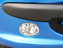 Suitable for Dongfeng Peugeot 206 fog light sign 206 front fog light 206CC car fog light assembly 206 bar lamp