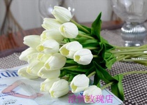 PU Tulip silk flower Tulip Touch Tulip simulation flower artificial flower decoration flower living room flower special price