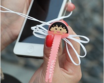 Winding device Korea Sawtooth earphone hub cable manager Data cable organizer Mobile phone storage