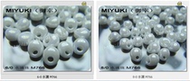 DIY handmade beading material Japan MIYUKI (御 幸) M766 glazed porcelain white water drop beads