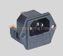Taiwan plug PRONIC double fuse socket PST-101F-SD-C for medical equipment and instruments