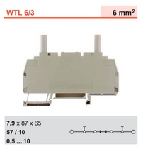 WTL 6 3 STB Weidmüller Current Terminal 1018600000