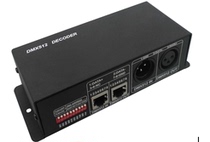 DMX512 Dial-type decoder 3-4 channel RGBW DMX512 decoder RGB decoder