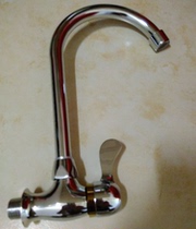  All-copper single cold kitchen faucet wash basin sink faucet universal faucet wall basin faucet