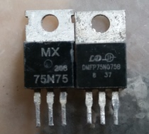 Original disassembled field effect transistor Domestic P75NF75 75NF75 75N75