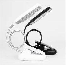  High brightness energy saving LED clip eye protection table lamp USB28 light with switch night light can be installed with battery