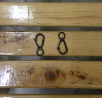 Wholesale plastic inner diameter 8MM turn hook buckle luggage accessories mountaineering hook lobster buckle Pet dog hook bag with hook