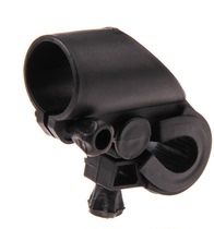Gun lamp holder bicycle flashlight rack bicycle front lamp holder lamp holder quick release type
