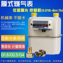 General table Sub-table G1 6 G2 5 G4 G6 G10 G16 G25 Diaphragm gas meter Gas meter Gas meter