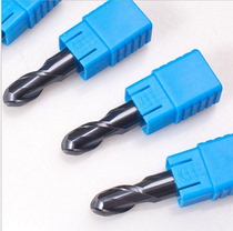 50 degree two-edged ball joint alloy milling cutter tungsten steel milling cutter R0 5mm48-R10 ball end milling cutter R knife