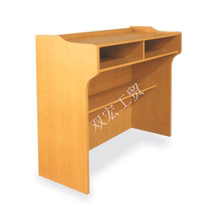 Single double primary and secondary school tutoring class desks and chairs thickened lifting type factory direct podium customized