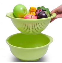 Japan imports sanada fruits and vegetables Drip Basket Kitchen Multipurpose Washing basket Drain Basket gold Basket Gold basket 2 pieces
