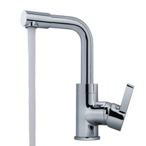 Special 360 degree rotation of cold and hot tap single - hole kitchen wash pool cool and hot pelvis faucet