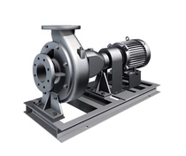 Shanghai Chuanyuan sewage sludge pump dry well type non-clogging pump CVD CHD50 75-50A mechanical seal