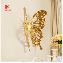 Wrought iron wall decoration creative hanging room TV Wall creative wall decoration wall sticker Fulu overlap