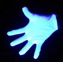 Hand shadow dance special gloves Performance gloves Performance gloves Fluorescent gloves Magic gloves