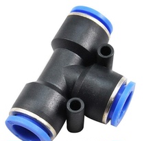 Aix trachea three-way joint T type PE-4 PE-6 PE-8 PE-10 PE-12 PE-14