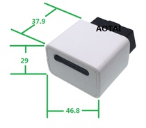  OBD connector Car GPS positioning OBD plug shell